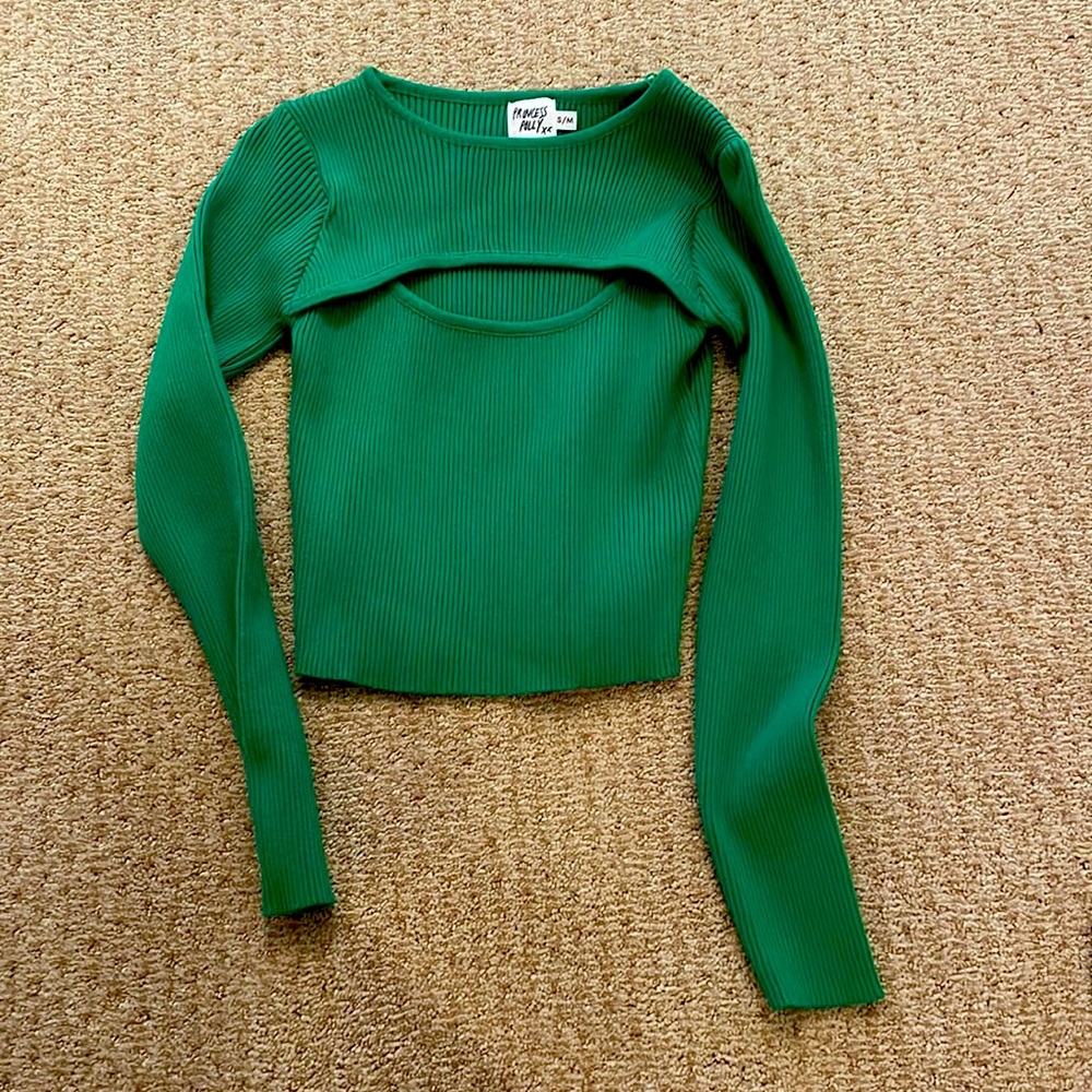 Green Princes Polly Sweater